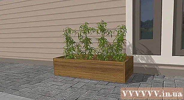 How to Close wooden crates to plant trees