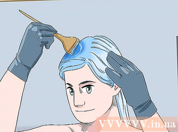 बालों को नीला कैसे करें