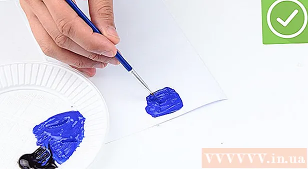 Hoe een donkerblauwe kleur te mengen
