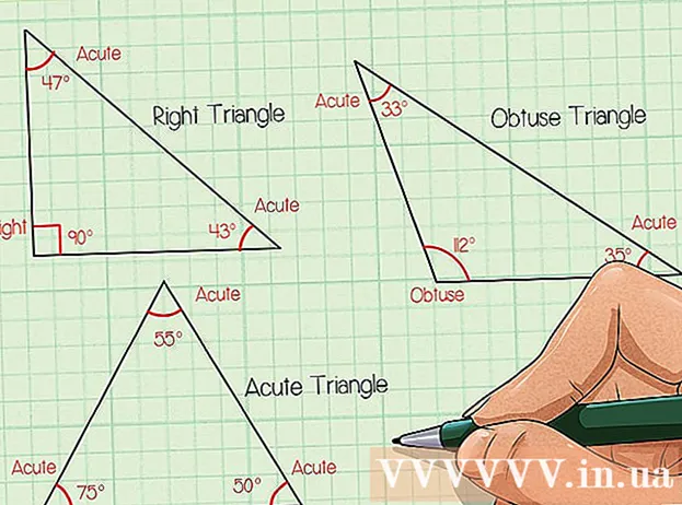 Maneras de diferenciar formas triangulares