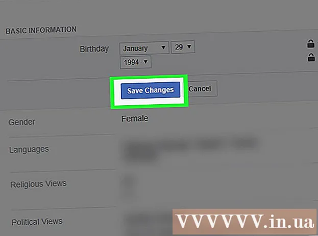 Hoe de geboortedatum op Facebook te wijzigen