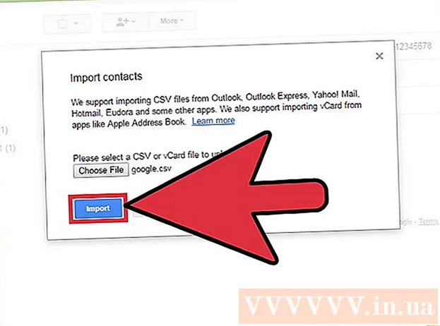 Hinzufügen von Kontakten zu Google Mail mithilfe einer CSV-Datei