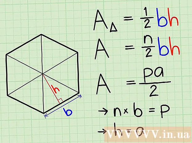 Как да изчислим площта на равностранен многоъгълник