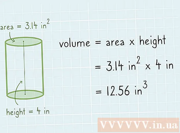 Kako izračunati cilindrični volumen
