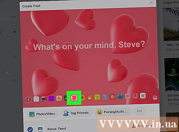 Hogyan lehet létrehozni egy szív ikont a Facebookon