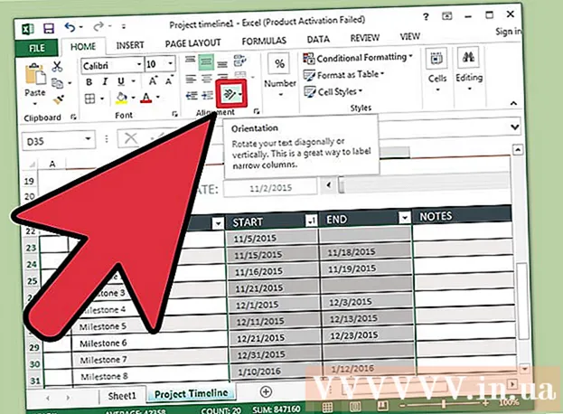 Hvordan lage en tidslinje i Excel