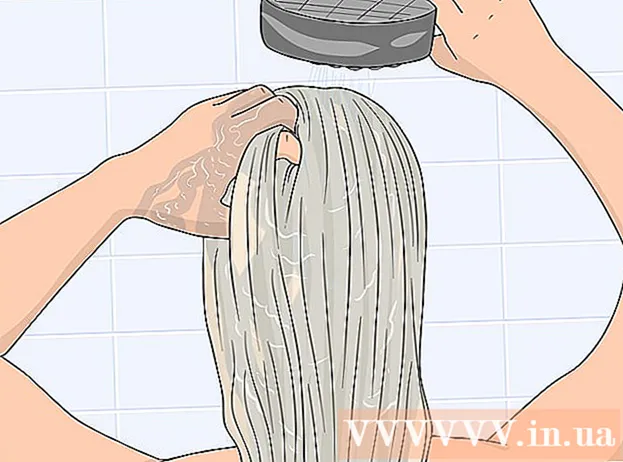 How to remove dark brown or dark brown hair from metallic blond or white