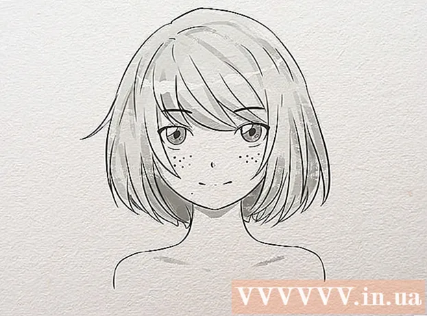 Bagaimana Menggambar wajah gaya anime atau manga