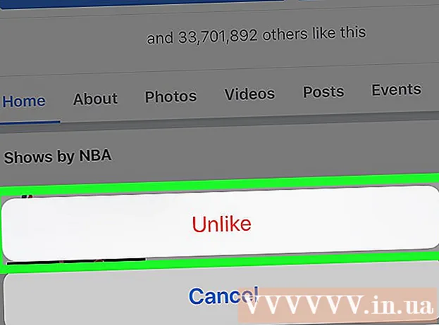Hoe Facebook likes te verwijderen
