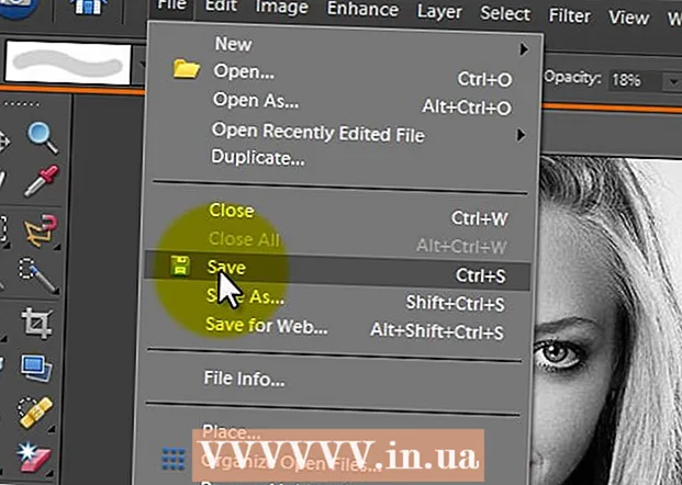 Bir rəng yaması buraxaraq görüntünü necə ağ -qara etmək olar (Adobe Photoshop Elements 5.0)