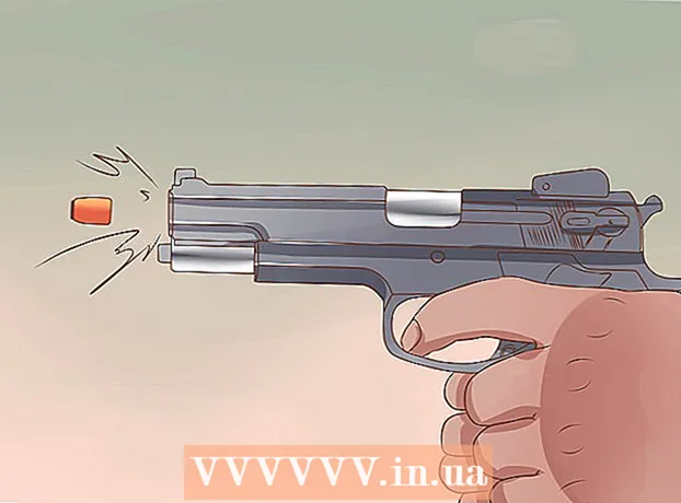 Cómo apuntar con una pistola