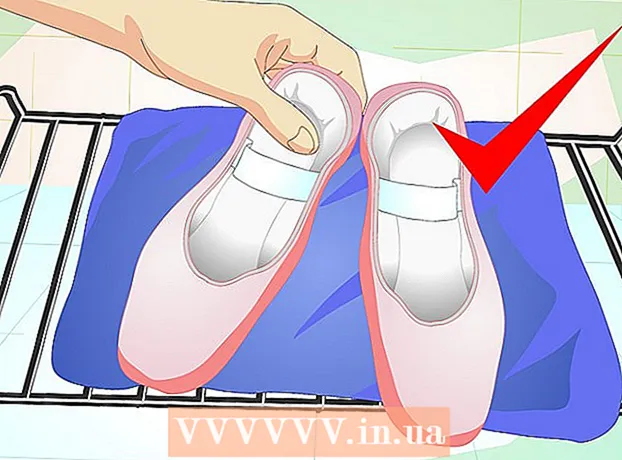 Como limpar sapatilhas de ponta