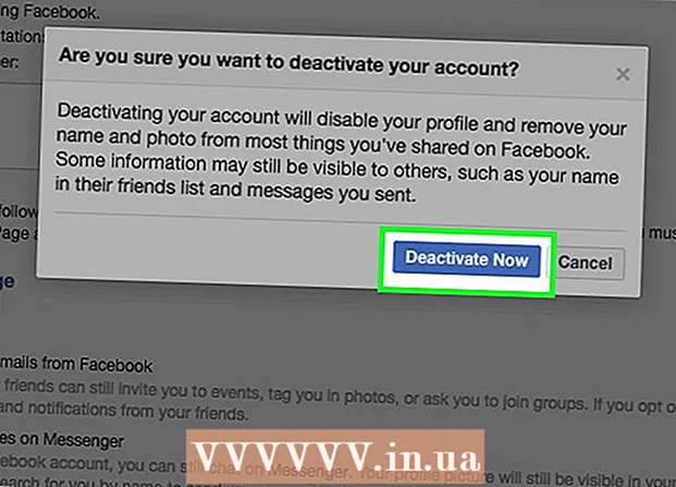 Wéi deaktivéiert Äre Facebook Kont