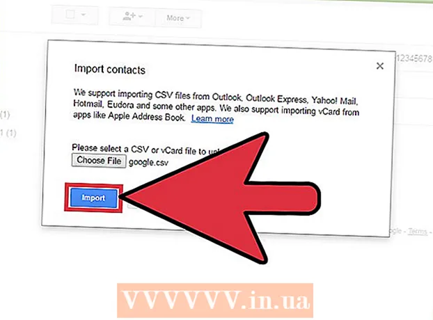 Yhteystietojen lisääminen Gmailiin CSV -tiedoston avulla