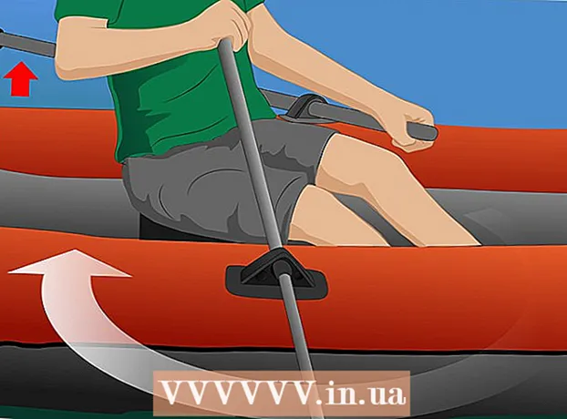 Cum să vâslești pe o barcă gonflabilă
