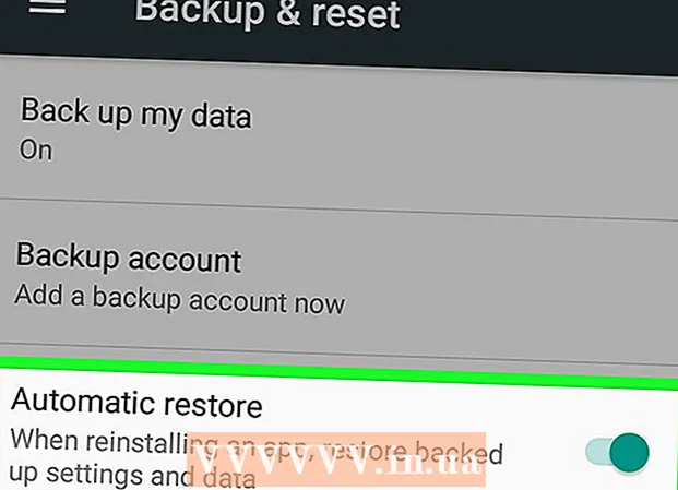How to use Google backup on Android