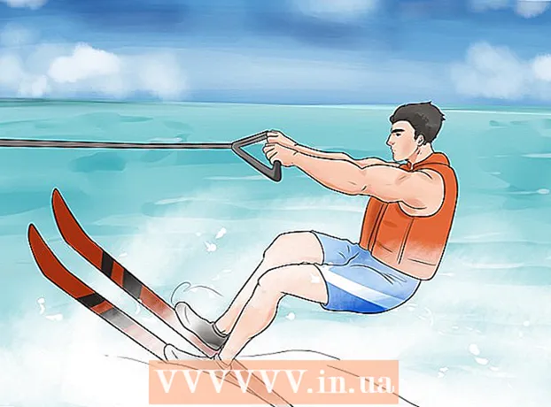 How to pair water skiing
