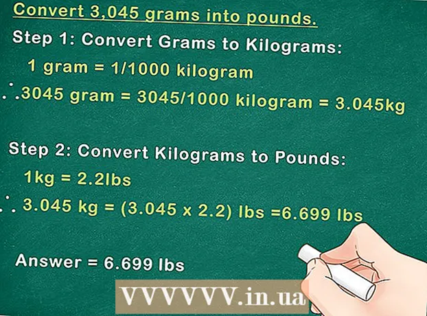 Gram ve kilogram nasıl pound'a çevrilir (ve tam tersi)