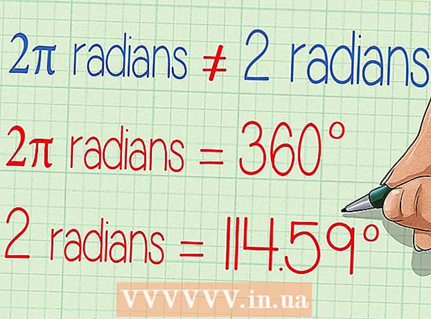 Kā pārvērst radiānus par grādiem