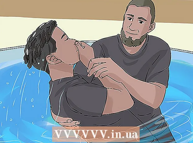 How to baptize a person