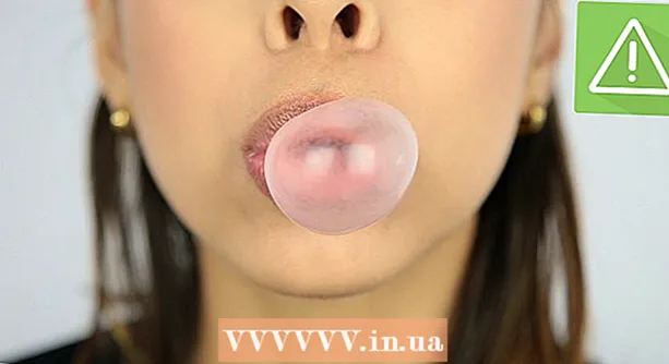 How to inflate a bubble gum