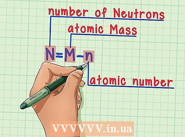 Hur man hittar antalet neutroner i en atom