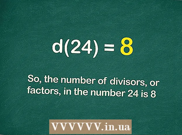 Kako najti število deliteljev celega števila