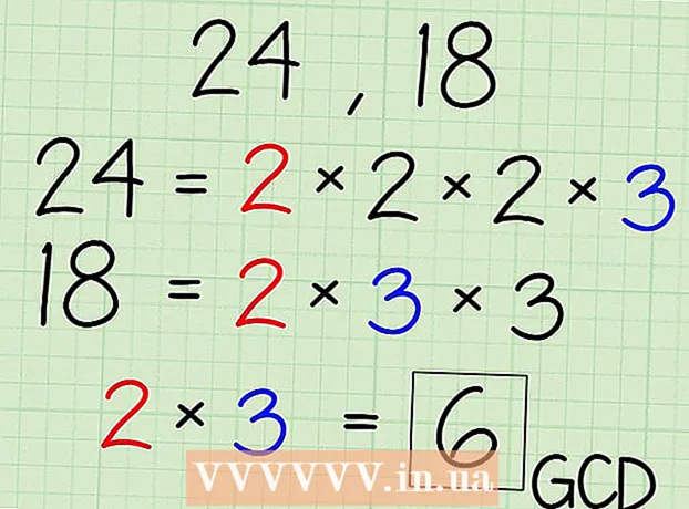 Hoe de grootste gemene deler (ggd) van twee gehele getallen te vinden
