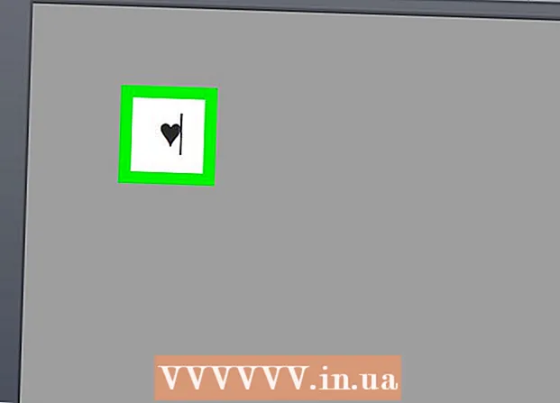 Kako natisniti simbol srca v sistemu Windows