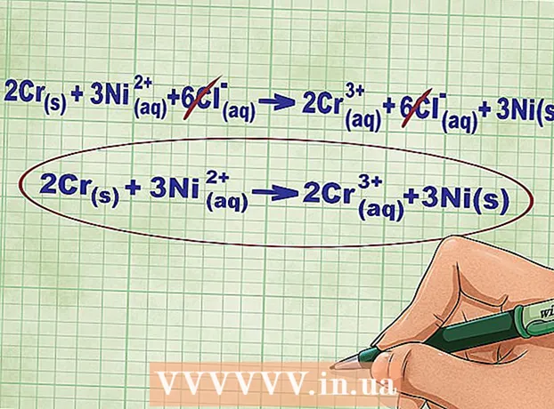 Kako napisati ionsku jednadžbu
