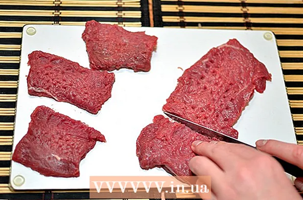 How to cut meat to the required thickness