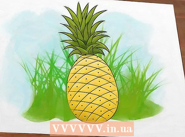 Sådan tegnes en ananas