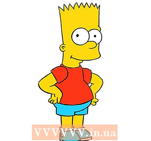 ວິທີການແຕ້ມ Bart Simpson