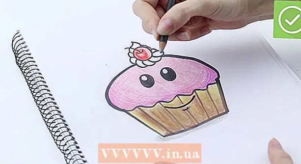 Hoe teken je een cupcake?