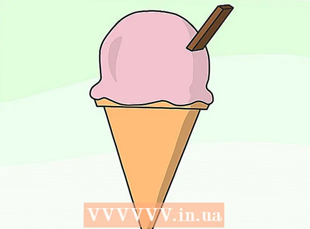 How to draw a simple ice cream cone