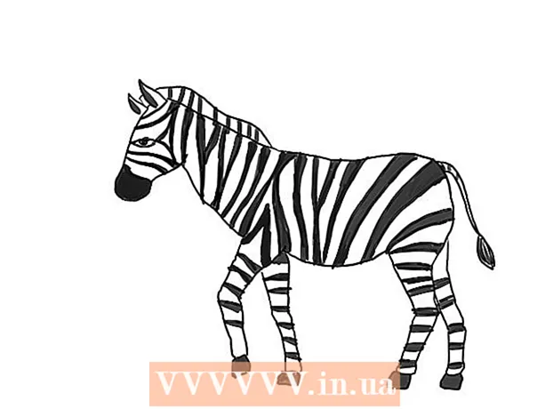 Как да нарисуваме зебра