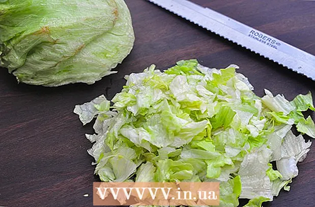 Kako nasjeckati salatu