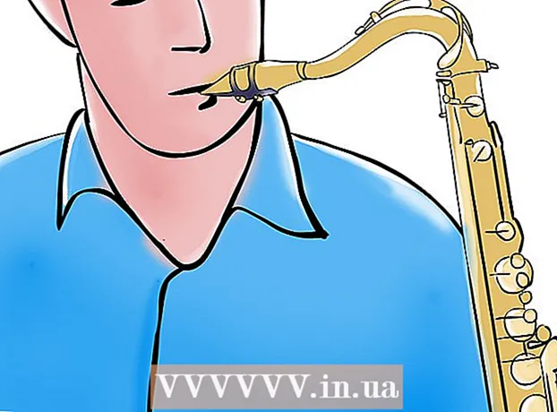 Hvordan stille en saksofon