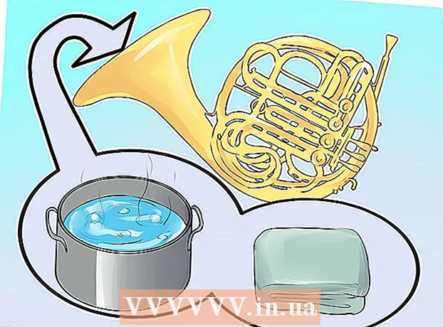 Sådan indstilles et fransk horn