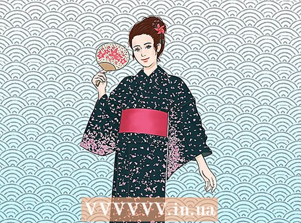 Cara memakai kimono yang ringan
