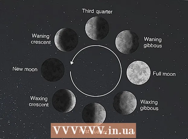 Como saber se a lua está crescendo ou minguando