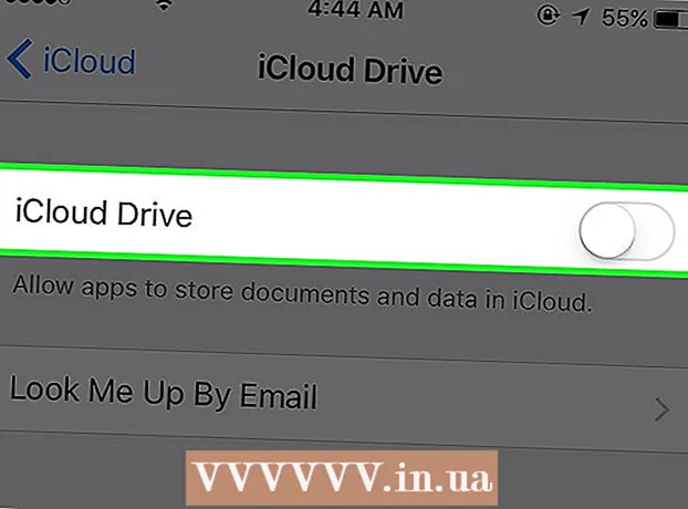 Wéi schalt iCloud Drive op iPhone aus
