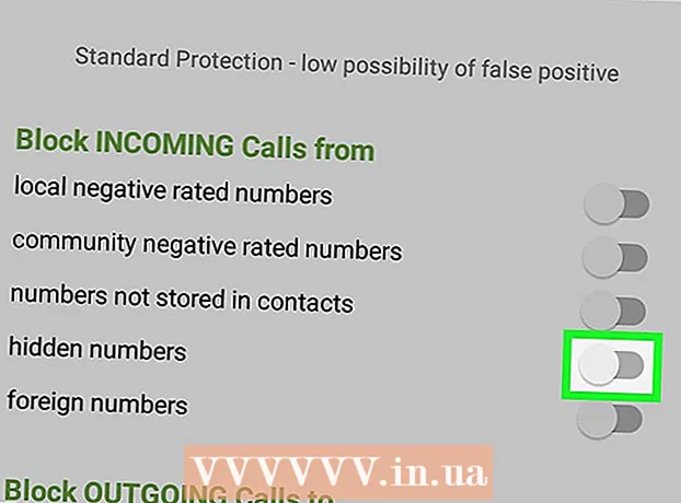 How to turn off calls from unknown numbers