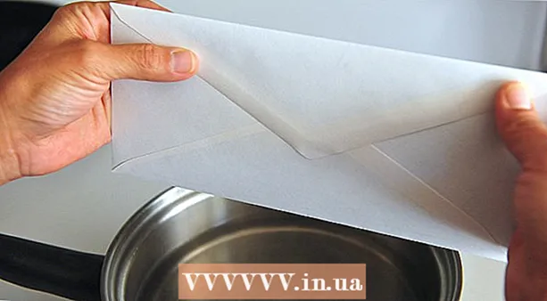 How to open an envelope with steam