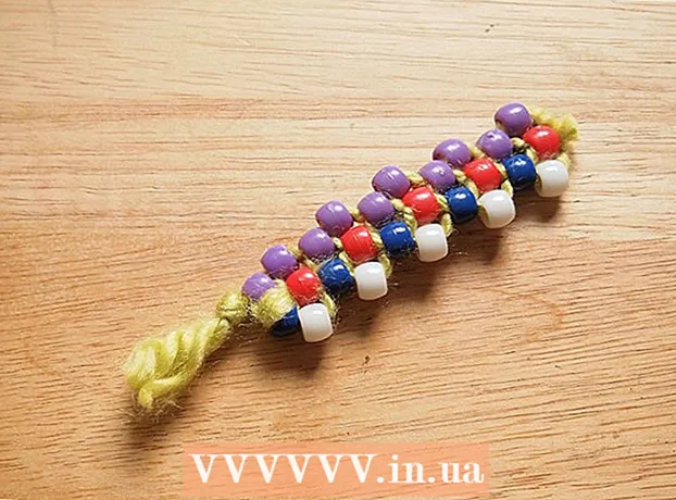How to weave from beads with mosaic weaving