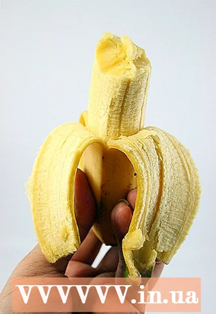 Como descascar uma banana