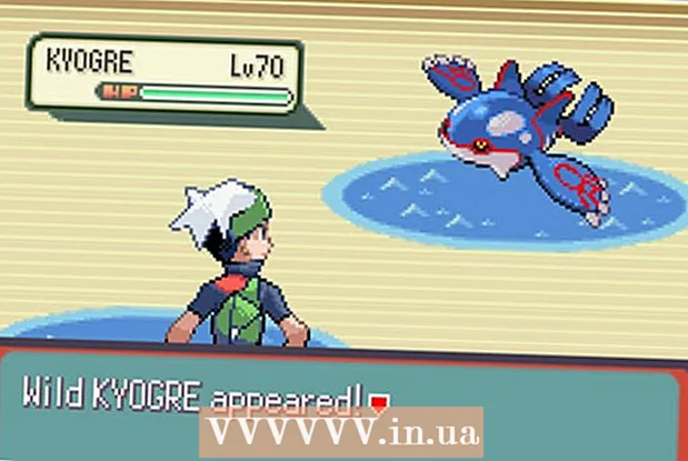 How to catch Kyogra in the game Pokémon Emerald