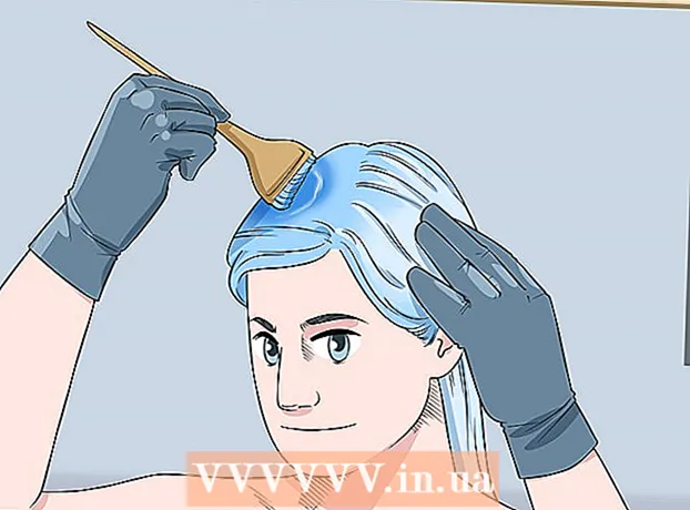 Kako obojiti kosu u plavo