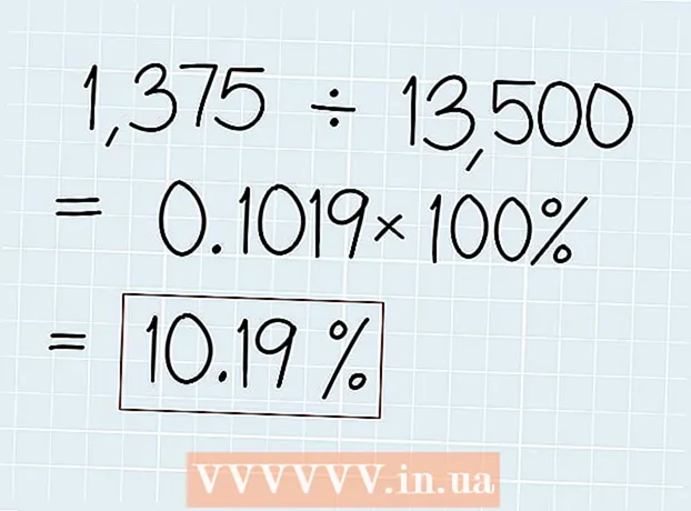 How to calculate percentage change
