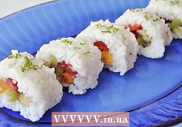 ວິທີການເຮັດ sushi ຫມາກ